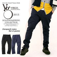 VIRGO Jacquard camo sal el pants VG-PT-181画像
