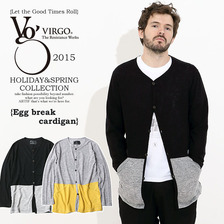 VIRGO Egg break cardigan VG-KNIT-21画像