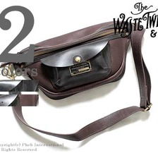 WASTE(TWICE) &times; CRAMP レザーウェストバッグ WT-503画像
