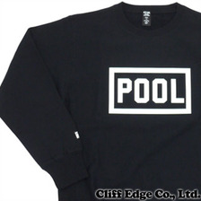 the POOL aoyama FPAR CREW NECK SWEAT BLACK画像