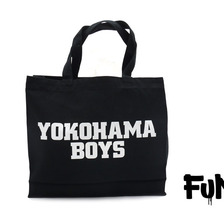 FUN YOKOHAMA BOYS TOTE BAG BLACK画像