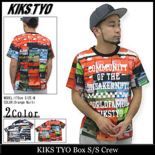 KIKS TYO Box S/S Crew KT1408T-12画像