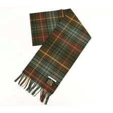 GLEN PRINCE LAMBSWOOL SCARF キャメルスチュワート画像