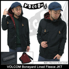 VOLCOM Boneyard Lined Fleece JKT A5831455画像