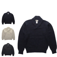 MINNESOTA RUGG ショールカラー ヘチマ襟 ラグウール セーター画像