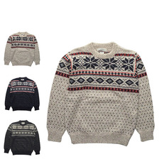 MINNESOTA RUGG 雪柄 スノー セーター メンズ画像