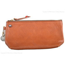 NORTH WORKS コンチョ付きレザーポーチ L-005画像