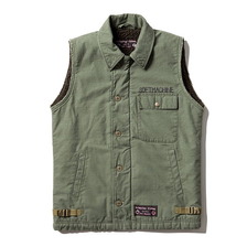 SOFTMACHINE COBRA VEST (OLIVE)画像
