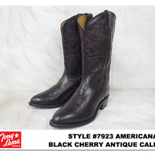 TONY LAMA 7923 AMERICANA BLACK CHERRY ANTIQUE REGAL CARF画像