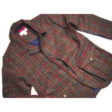 FILSON #10414 TWEED GUIDE WORK JACKET/brown画像