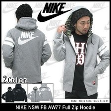 NIKE NSW FB AW77 Full Zip Hoodie 641838画像
