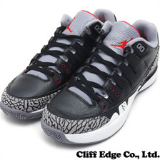 NIKE ZOOM VAPOR TOUR AJ3 BLACK/WHITE-CEMENT GREY 709998-010画像