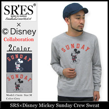 PROJECT SR'ES &times; Disney Mickey Sunday Crew Sweat Collaboration SPMIC0023画像