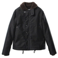 UNCROWD N-1 DECK JACKET (BLACK)画像