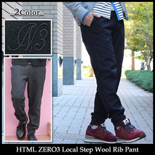 HTML ZERO3 Local Step Wool Rib Pant PT073画像