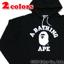 A BATHING APE COLLEGE PULLOVER HOODIE 1A70-114-011画像