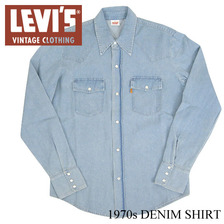 LEVI'S VINTAGE CLOTHING 1970s Denim Shirt 66710-0008画像