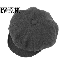 NEW YORK HAT WOOL SPITFIRE CHARCOAL画像