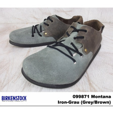 BIRKENSTOCK Montana Iron-Grau//Blau 099871画像