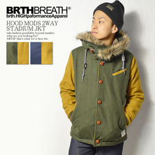 BRTH BREATH HOOD MODS 2WAY STADIUM JACKET 555586004画像