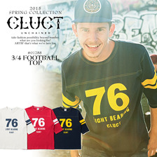 CLUCT 3/4 FOOTBALL TOP 01788画像
