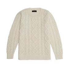 MR.GENTLEMAN FISHERMAN CREW SWEATER MG14F-A-KN01画像