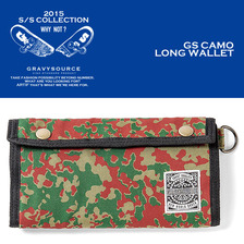 GRAVYSOURCE GS CAMO LONG WALLET GS15-HAC07画像