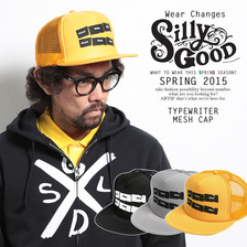 SILLY GOOD TYPE WRITER MESH CAP SG15-SP1CP01画像