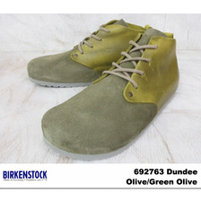 BIRKENSTOCK Dundee Olive/Green Olive 692763画像