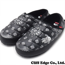 Supreme &times; THE NORTH FACE Bandana Traction Mule BLACK画像