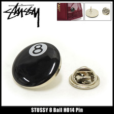 STUSSY 8 Ball HO14 Pin 138380画像