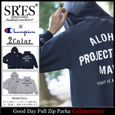 PROJECT SR'ES &times; Champion Good Day Full Zip Parka Collaboration JKT00568画像