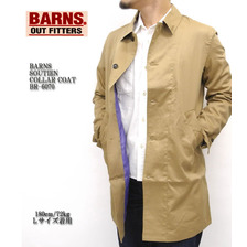BARNS SOUTIEN COLLAR COAT BR-6070画像