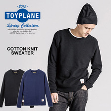 TOYPLANE COTTON KNIT SWEATER TP15-HKN01画像