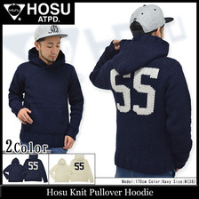 HOSU Knit Pullover Hoodie 106-5512B画像