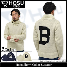 HOSU Shawl Collar Sweater 106-5513B画像