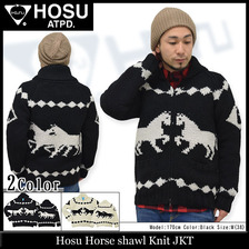HOSU Horse Shawl Knit JKT 108-5624画像