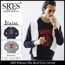 HOSU Wheres The Beef Crew Sweat KNT01070画像