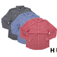 HUF MONOGRAM CHAMB WOVEN SHIRT画像