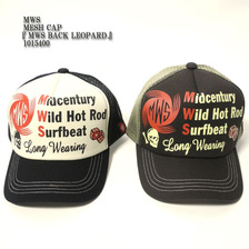 MWS MESH CAP 「MWS BACK LEOPARD」 1015400画像