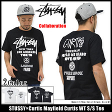 STUSSY &times; Curtis Mayfield Curtis WT S/S Tee 1903459画像