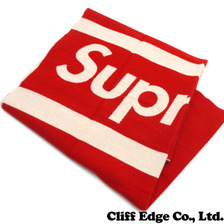 Supreme × Faribault Woolen Mills Faribault Box Logo Blanket RED画像