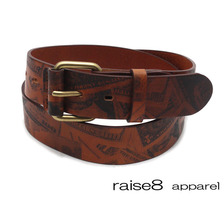 raise8apparel LEATHER BELT 115B-758画像