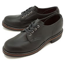 CHIPPEWA 4-inch service oxfords shoes BLACK 1901M73画像