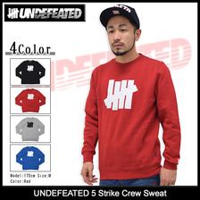 UNDEFEATED 5 Strike Crew Sweat 518228画像