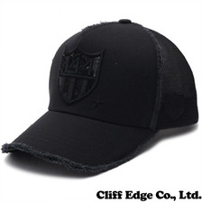 YOSHINORI KOTAKE DESIGN &times; ESTNATION LUXURY 444ロゴ メッシュキャップ BLACK画像