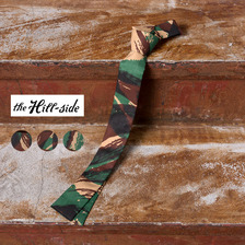 The Hill-Side French "Lizard" Camo Necktie 205画像