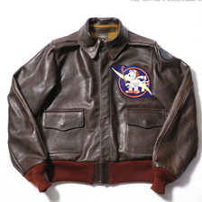 Buzz Rickson's A-2 No.18775-P RED RIB VERSION PATCH 「487th FIGHTER SQ.」 BR80409画像
