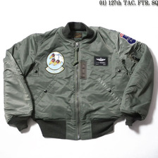 Buzz Rickson's MA-1 PATCH "127th TAC. FTR. SQ." BR13267画像