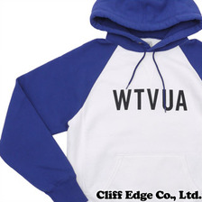 WTAPS &times; Fragment Design &times; the POOL aoyama DESIGN HOODY SWEATER.COTTON.FRAGMENT DESIGN.POOL WHITExBLUE画像